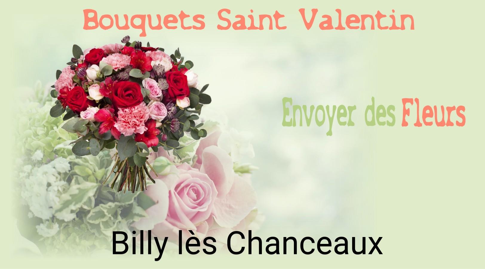 Roses de Saint-Valentin livrées à Billy-lès-Chanceaux